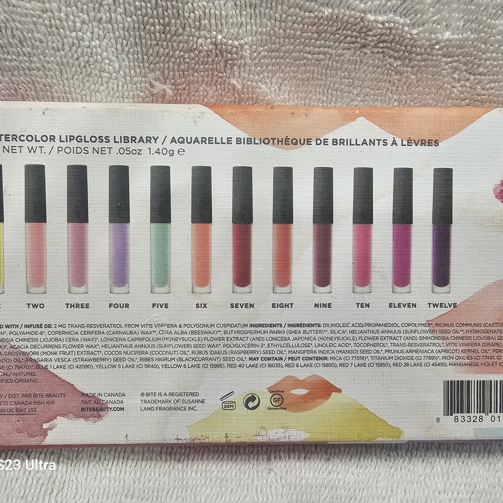Bite Beauty Watercolor Lipgloss Library Lip Gloss Set - Picture 4 of 4